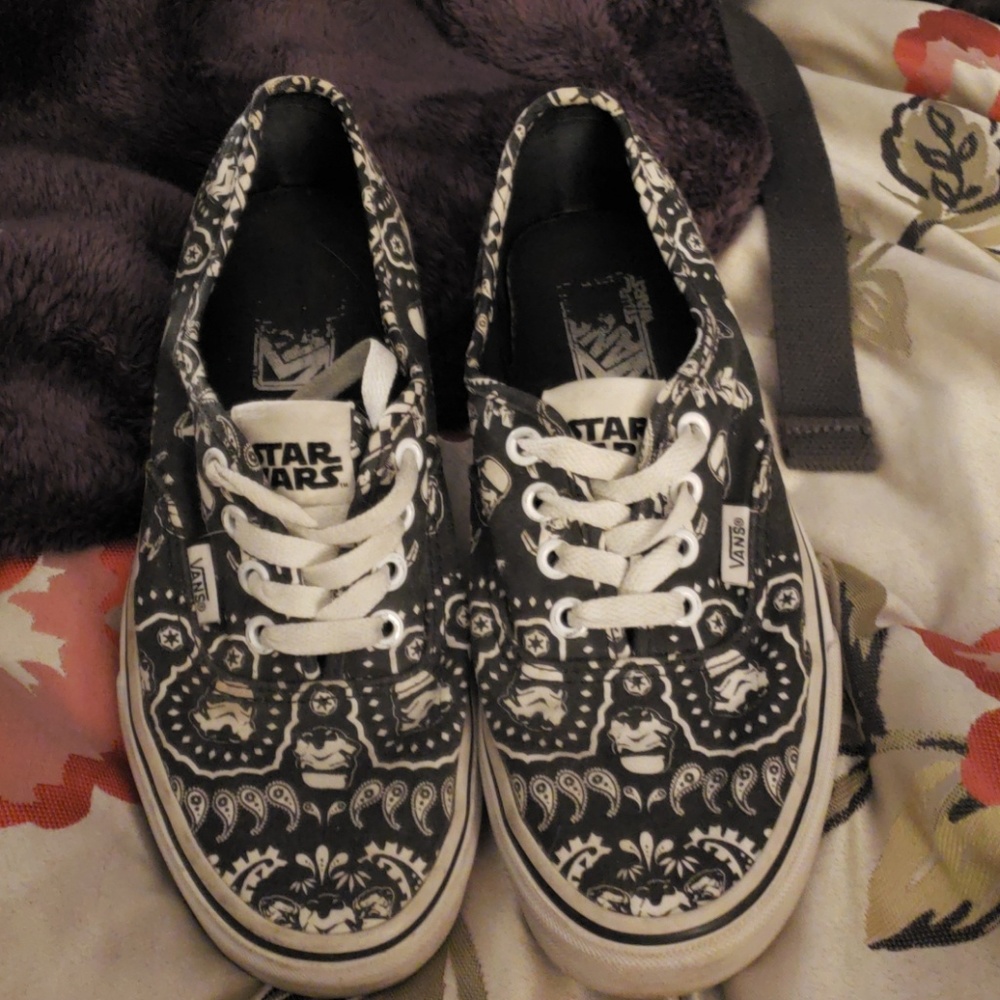 Star wars storm trooper vans
